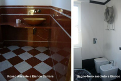 2 esempi di bagni privati